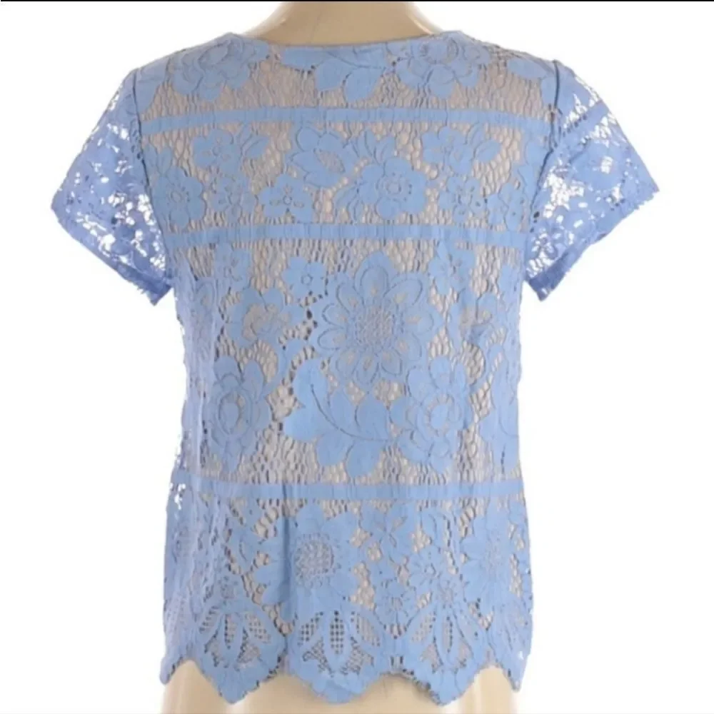 Express Light Blue Top size Small NWT - Picture 2 of 2